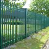 Palisade fencing is used to create boundaries for communities