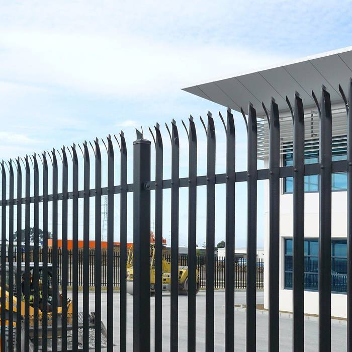 Fence Moine Palisade Fencing, secure perimeter, commercial properties, industrial sites, residential properties